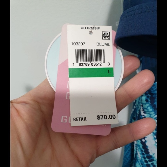 NWT GO by Gossip Deep Dive Convertible Swim Dress - Picture 10 of 15